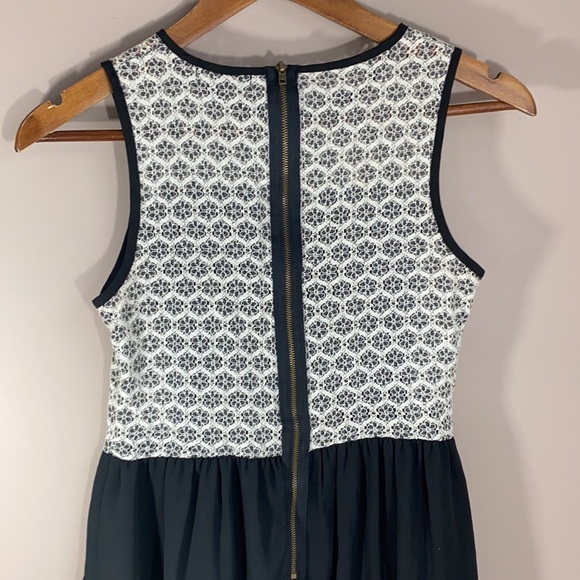 Monteau Lace Top Midi Dress Size S - Picture 4 of 7